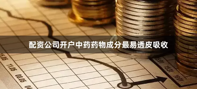 配资公司开户中药药物成分最易透皮吸收