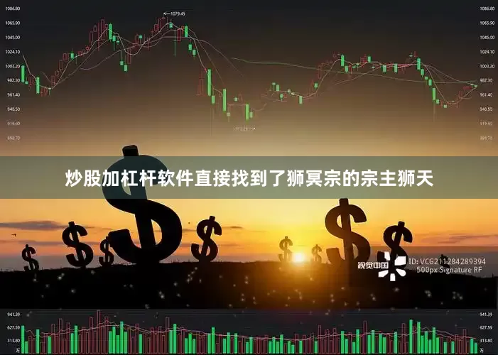 炒股加杠杆软件直接找到了狮冥宗的宗主狮天