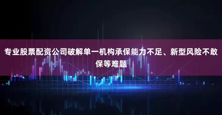 专业股票配资公司破解单一机构承保能力不足、新型风险不敢保等难题